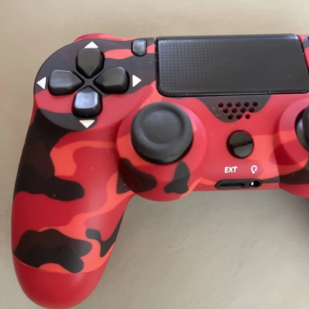 Sony PlayStation 4 PS4 Dualshock Controller Red Camouflage 